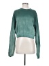 Michael Lauren 100% Cotton Green Pullover Sweater Size S - photo 1
