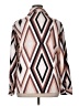 NORACORA 100% Polyester Print Pink Long Sleeve Blouse Size XL - photo 2