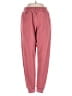 Assorted Brands Solid Pink Sweatpants Size S - photo 1