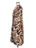 Unbranded Print Brown Casual Dress Size 2 (estimated) - photo 5