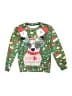 Funnycokid Print Green Pullover Sweater Size S (kids) - photo 1