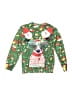Funnycokid Print Green Pullover Sweater Size S (kids) - photo 2