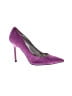 Guess 100% Leather Purple Heels Size 7 - photo 1