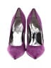 Guess 100% Leather Purple Heels Size 7 - photo 2