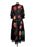 Dalia Macphee Black Casual Dress Size M - photo 2