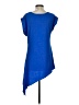 Kaktus Blue Short Sleeve Blouse Size S - photo 2