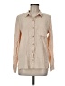 Be Cool 100% Rayon Tan Long Sleeve Polo Size M - photo 1