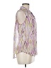 AB Studio 100% Polyester Purple Sleeveless Blouse Size M - photo 4