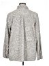 D&Co. Paisley Silver Long Sleeve Blouse Size XL - photo 2