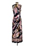 Unbranded Print Black Cocktail Dress Size XS (estimated) - photo 2