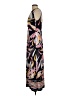 Unbranded Print Black Cocktail Dress Size XS (estimated) - photo 5