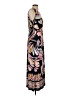 Unbranded Print Black Cocktail Dress Size XS (estimated) - photo 4