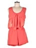 Miss Chievous 100% Polyester Solid Orange Romper Size L - photo 1