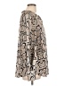 CAbi Animal Print Ivory Long Sleeve Blouse Size L - photo 4