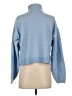 Veronica Beard Blue Turtleneck Sweater Size S - photo 2
