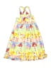 Unbranded Tropical Yellow Dress Size 2T - photo 1
