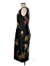 Mica 100% Polyester Floral Black Casual Dress Size 8 - photo 5
