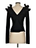 Assorted Brands Black Long Sleeve Top Size XS - photo 2