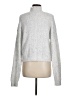 retrology Metallic Silver Turtleneck Sweater Size M - photo 2