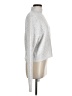 retrology Metallic Silver Turtleneck Sweater Size M - photo 4