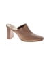 Dolce Vita 100% Leather Brown Tan Mule/Clog Size 10 - photo 1