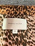 Brochu Walker Animal Print Brown Long Sleeve Blouse Size M - photo 7