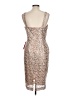 Jill Jill Stuart 100% Polyester Animal Print Tan Cocktail Dress Size 10 - photo 2