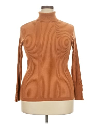 JM Collection Turtleneck Sweater (view 1)