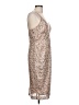 Jill Jill Stuart 100% Polyester Animal Print Tan Cocktail Dress Size 10 - photo 4