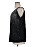 Bebe Stars Black Sleeveless Blouse Size 1X - photo 5