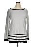 White House Black Market Gray Pullover Sweater Size XL - photo 1