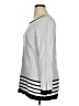 White House Black Market Gray Pullover Sweater Size XL - photo 5