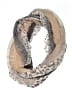 Unbranded Animal Print Aztec Or Tribal Print Leopard Print Ombre Marled Gray Brown Scarf One size - photo 1