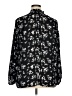 Torrid 100% Polyester Black Long Sleeve Blouse Size 1X Plus (1) - photo 2