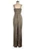 Express 100% Polyester Solid Gray Jumpsuit Size XXS - photo 2