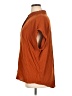 Target 100% Rayon Orange Short Sleeve Blouse Size XL - photo 5