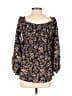 Shein 100% Polyester Black 3/4 Sleeve Blouse Size S - photo 2