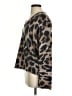 360 Cashmere 100% Cashmere Animal Print Brown Cashmere Pullover Sweater Size XS - photo 5
