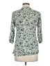 Assorted Brands Green 3/4 Sleeve Blouse Size M - photo 2