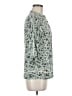 Assorted Brands Green 3/4 Sleeve Blouse Size M - photo 4