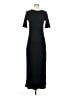 Gap Solid Black Casual Dress Size S - photo 1