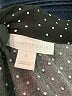 Charter Club Polka Dots Black 3/4 Sleeve Blouse Size L - photo 7