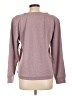Vince Camuto Solid Pink Sweatshirt Size L - photo 2