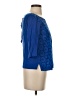 J.Crew 100% Cotton Blue 3/4 Sleeve Top Size S - photo 4