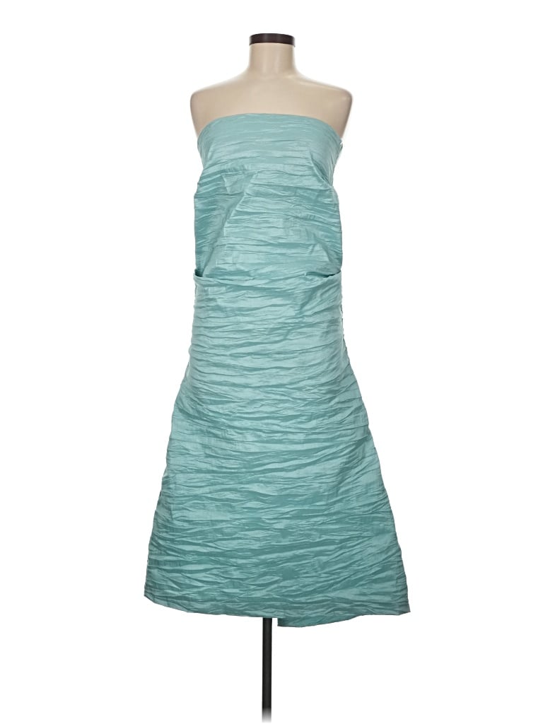 Pre-owned Alex Evenings Cocktail Dress In Teal