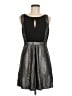 BCBGeneration Metallic Silver Cocktail Dress Size 8 - photo 1