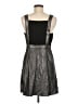 BCBGeneration Metallic Silver Cocktail Dress Size 8 - photo 2
