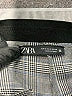 Zara Plaid Gray Dress Pants Size S - photo 7