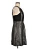 BCBGeneration Metallic Silver Cocktail Dress Size 8 - photo 4