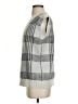 Shein Checkered-gingham Gray Sweater Vest Size 4 - photo 5